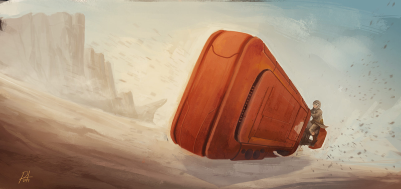 Illustration for article titled There's Already Amazing Star Wars: Episode VII Fan Art